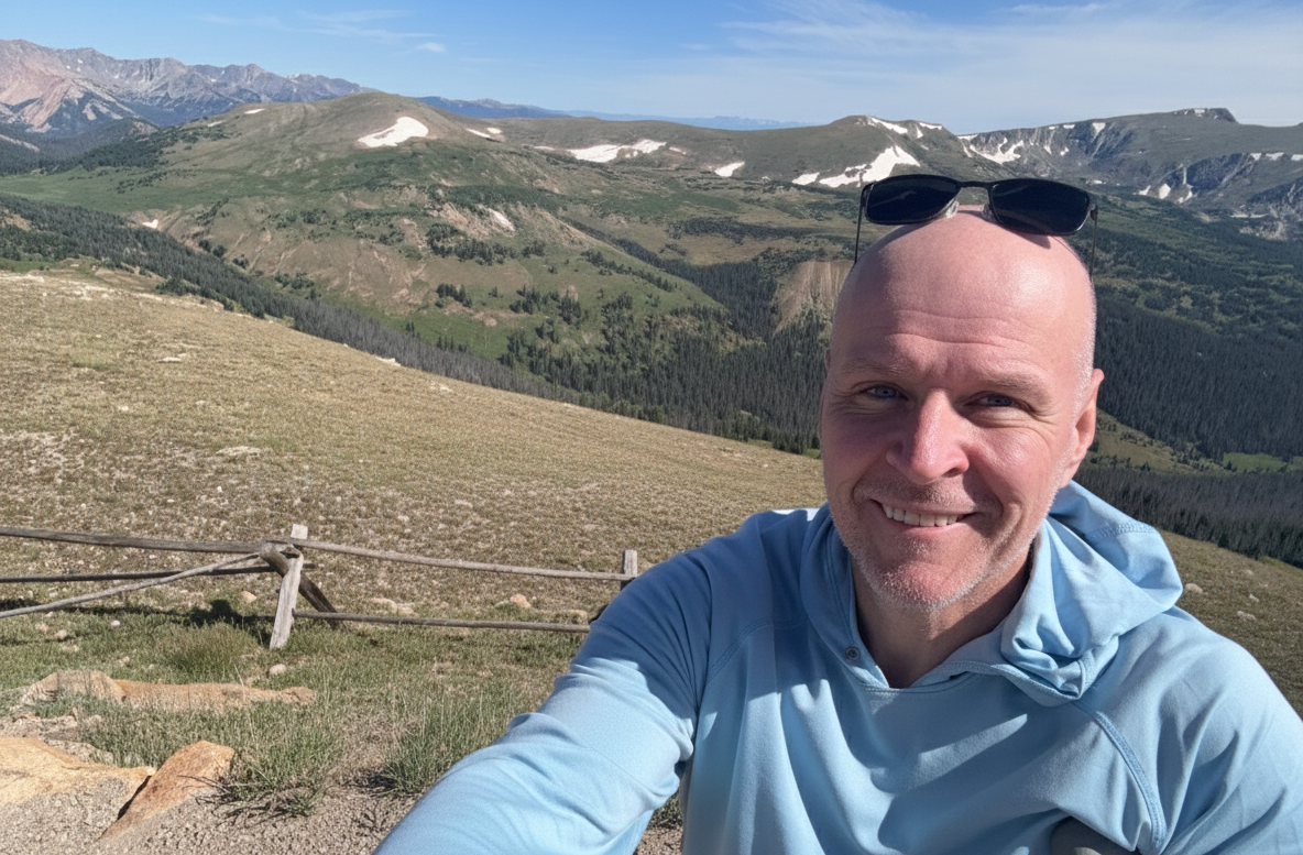Willard Barth at Rocky Mountain National Park